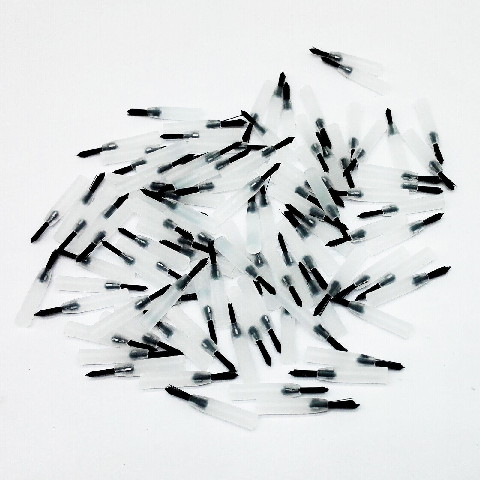 1000 Pcs Dental Replaceable Brush Tips Disposable Applicator Tip Black Composite