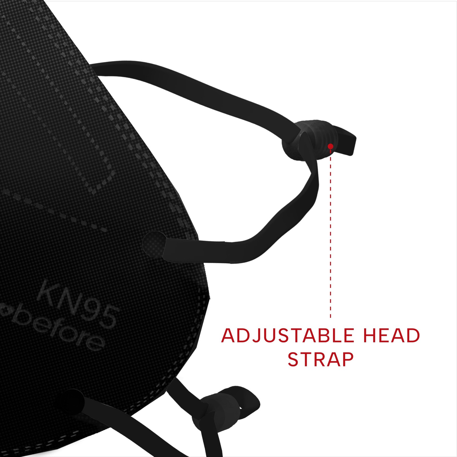 KN95 Disposable | Individually Wrapped 5-layer Protection with Adjustable Hea…