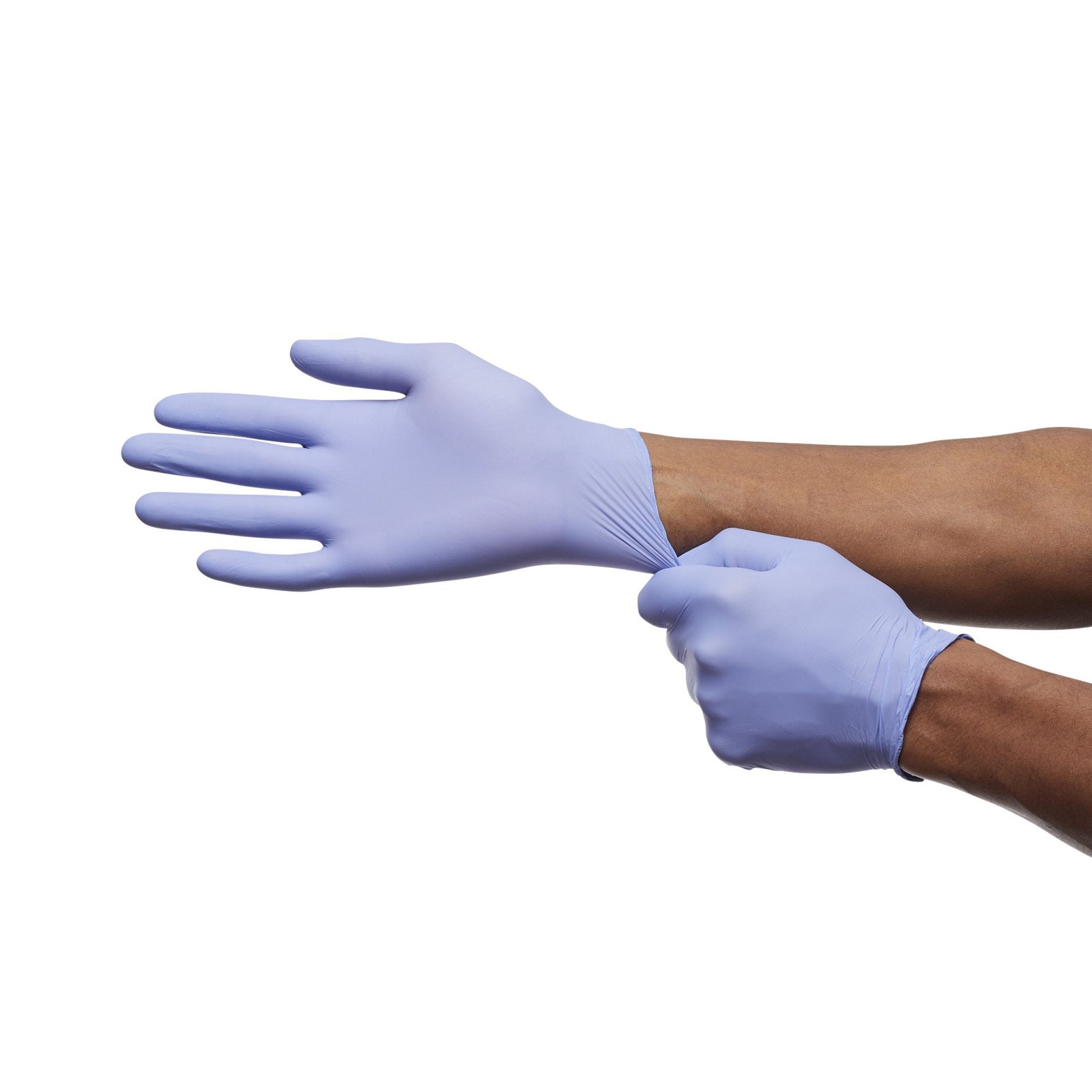 X-LARGE McKesson Nitrile Exam Gloves – CASE 10 BOXES OF 108 GLOVES