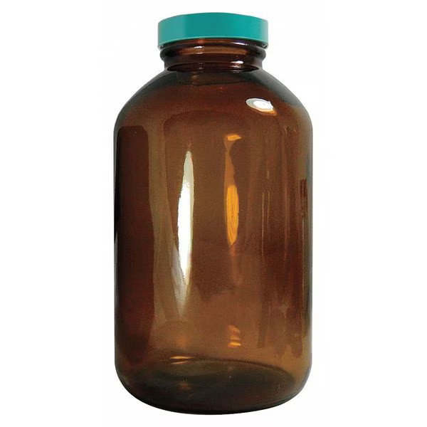 Manufacturer Varies Wide Mouth Bottle,SL Glass,191mm H,PK6 GLC-05924