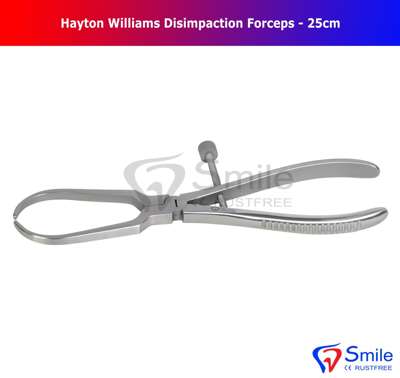 Hayton Williams Disimpaction Forceps 25cm Dental Instruments For Surgery FDA