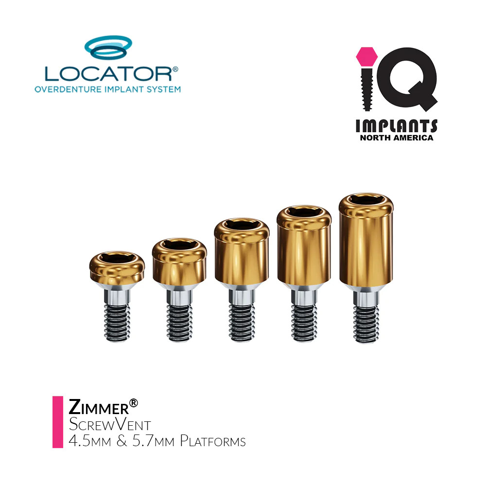 Zest LOCATOR Original Anchor for ZIMMER Screw-Vent 4.5/5.7 Platform