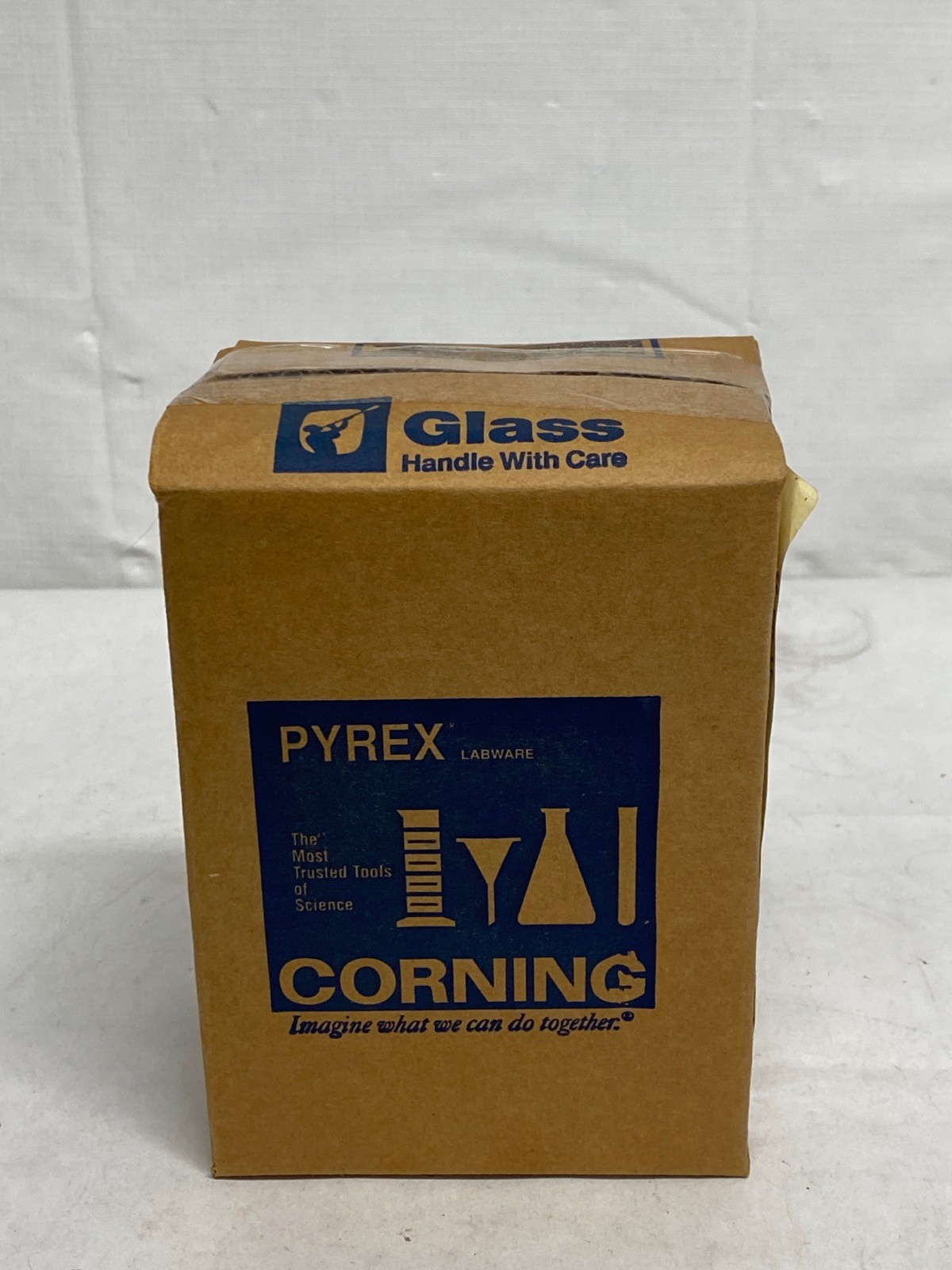 New (12/Cs) CORNING PYREX 24/40 Hollow Glass Standard Taper Stoppers 7570N-24