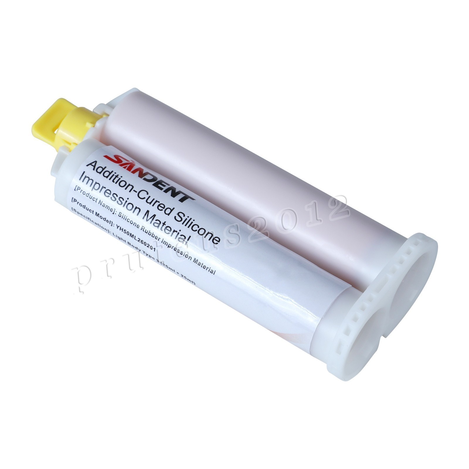 Dental Impression Material VPS Light Body Fast Set (2 Cartridge & 10 Tips)PVS