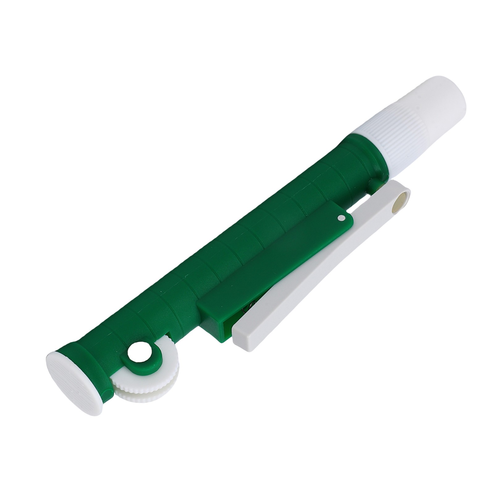Green 10ml Manual Pipette Controller For Accurate Liquid Handling With Plastic