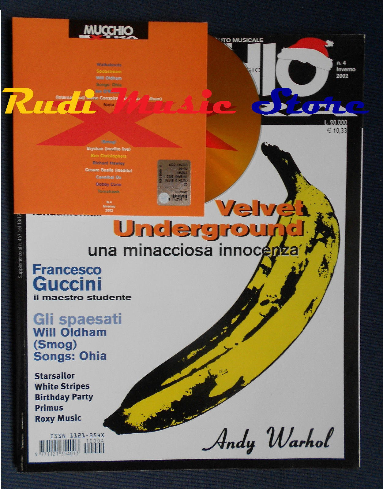 Magazine Baige/Cream Wild Extra 4/2002 CD Nada Velvet Underground F. Of Andre’