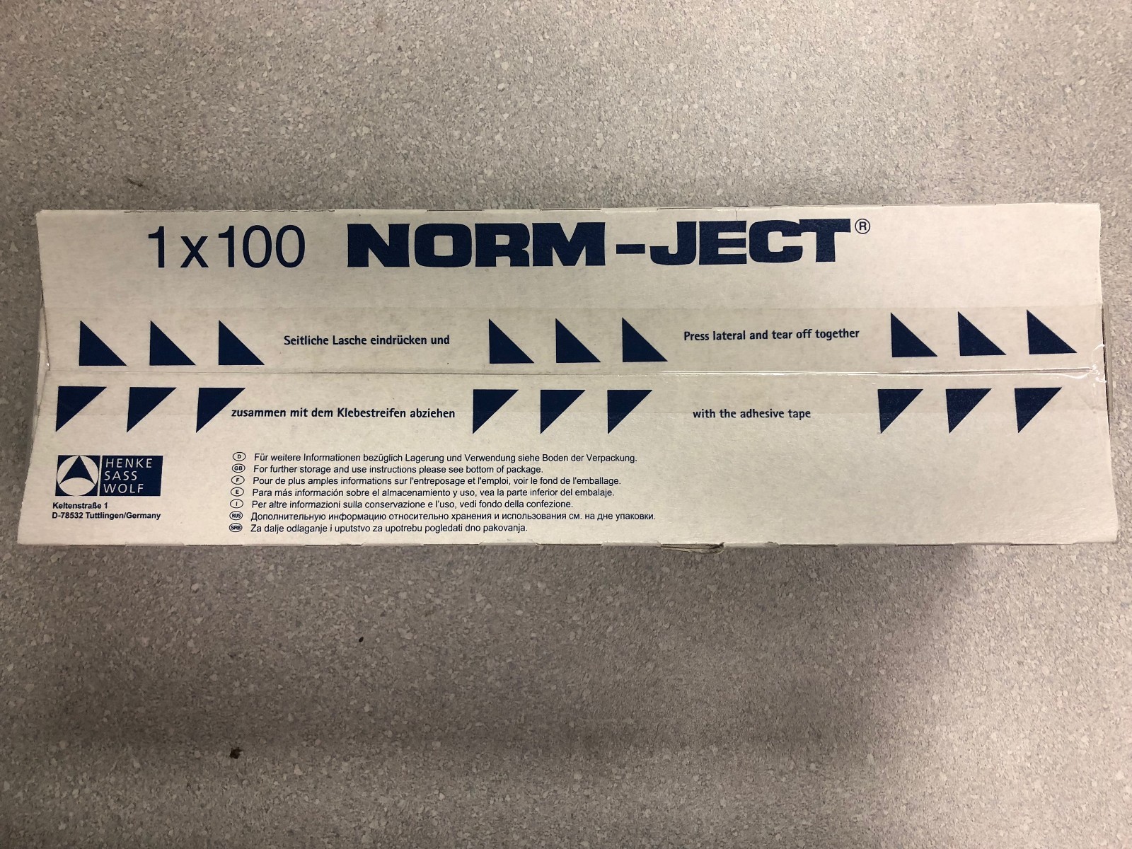 NORM-JECT 4050 5 ML Single use Syringes qty 100