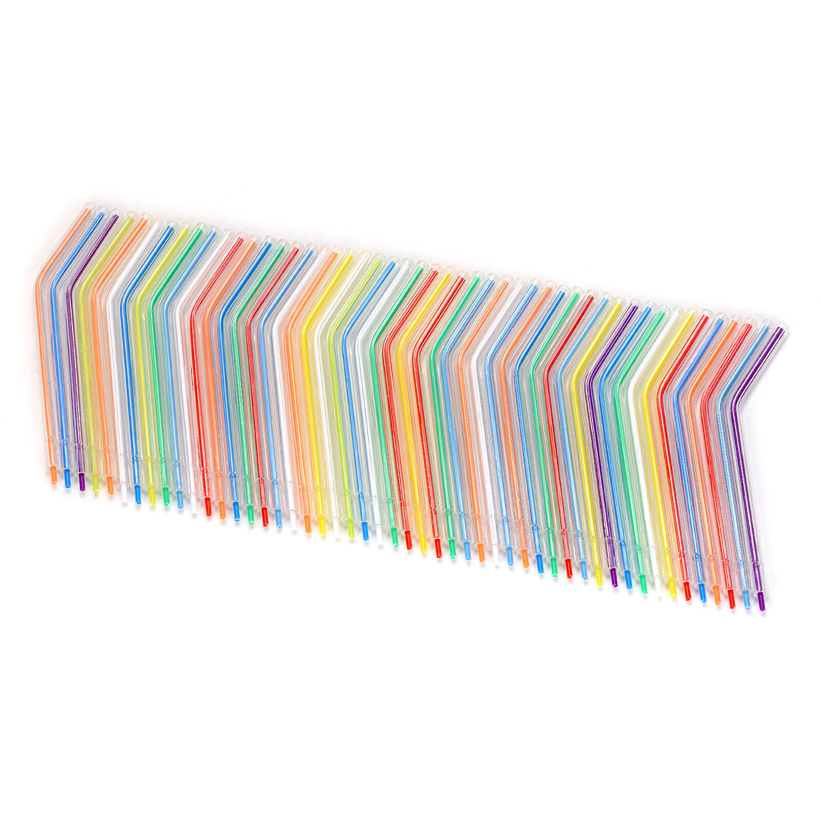 500Pcs Disposable Nozzle Tubes Tips for Dental 3-Way Spray Air Water Syringe