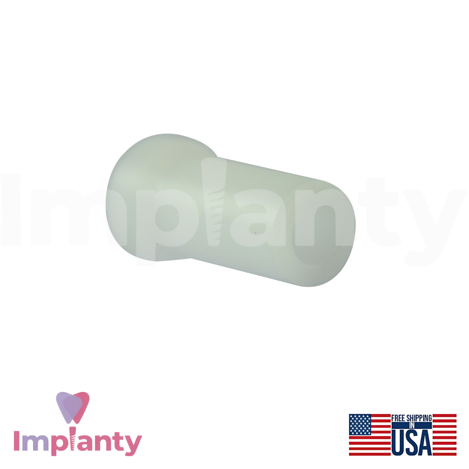 MIS Compatible Ø4.8mm Multi Unit Platform Plastic Cylinder 10mm Length