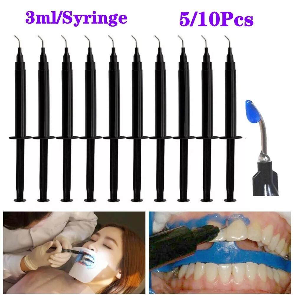 5/10Pcs Tooth Whitening Gels Dental Gingival Gel Dam Barrier Gum Protector