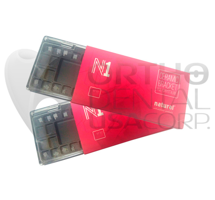 N1 TM CERAMIC Bracket W/H 3, 4, 5 Maia 2 Lines 20 pcs Polycrystal USA Seller