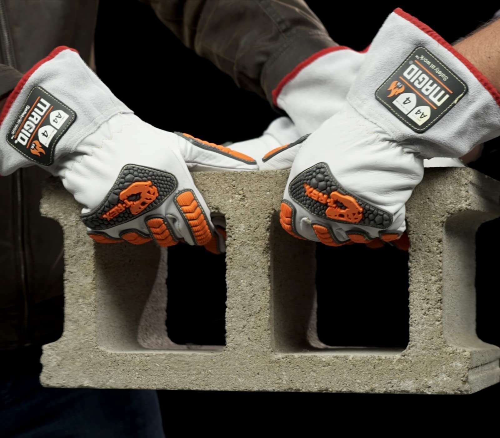 Magid T-Rex Trx848 Inferno Welders Gloves Ansi A4 Cut Resistant En 407 L4 Flame