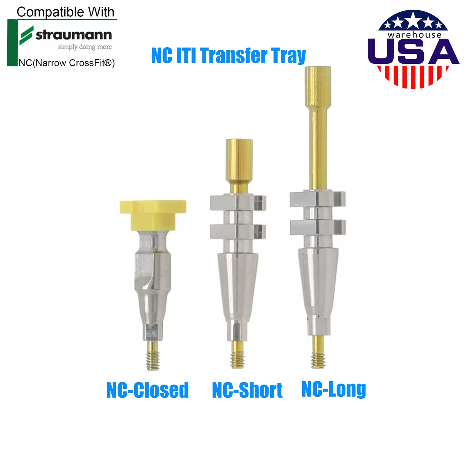 Straumann ITI Implant Accessories Healing Abutment/Scan Body/Analog/Coping NC/RC