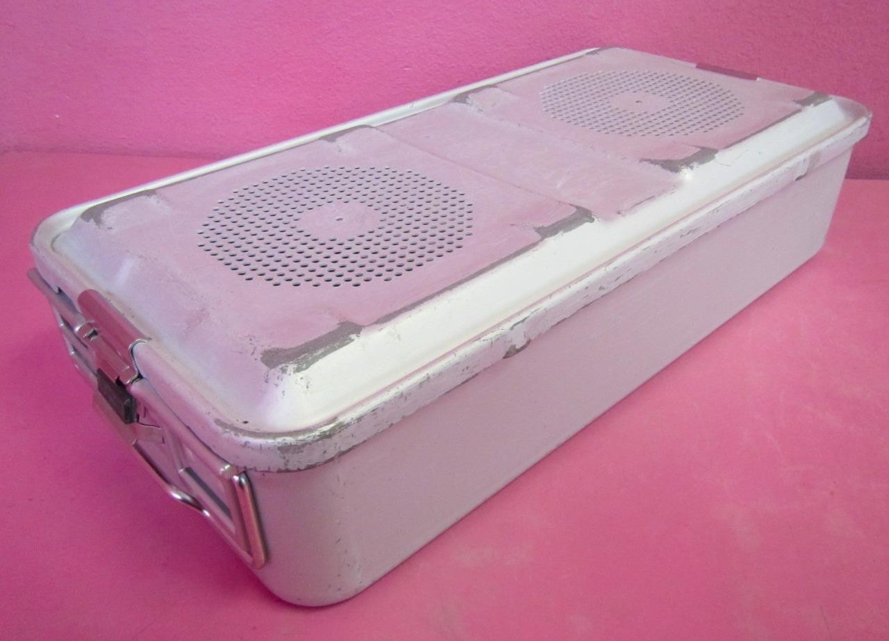 Aesculap JN441 Autoclave Sterilizer Sterilization Container Case & Lid 23x11x5.5