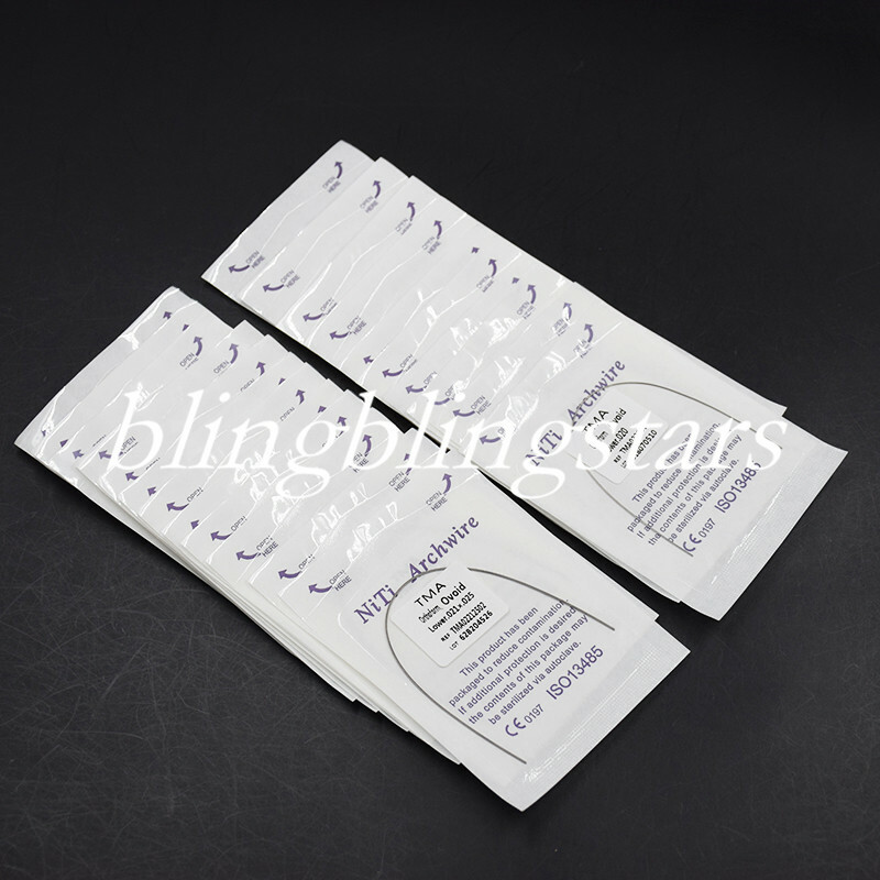 1 Pc/Pack Dental Orthodontic Rectangular Arch Wire Titanium TMA Molybdenum Alloy