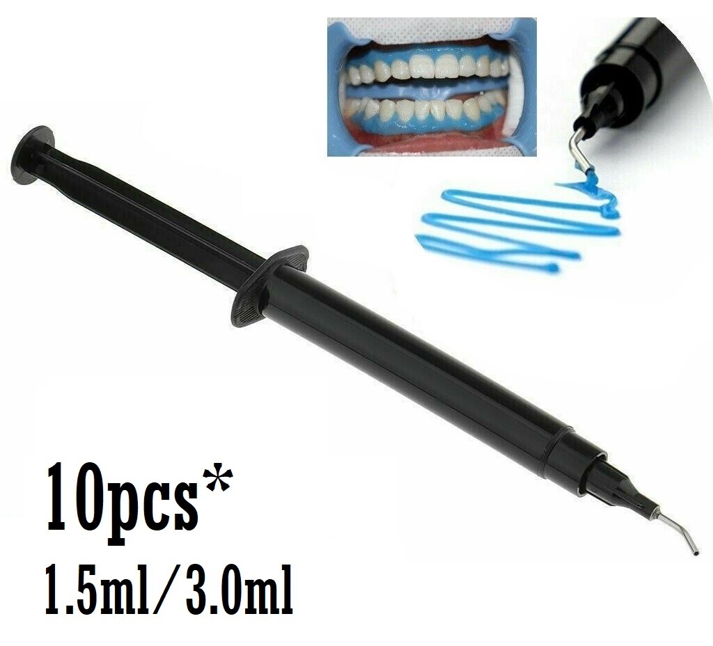 10x Dental Gingival Gel Barrier Gum Protector Teeth Whitening Liquid Dam Syringe