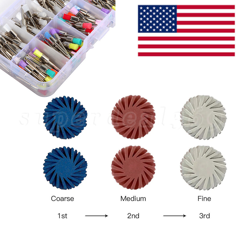 Dental Composite Polishing Polisher Brush Wheel For Low Speed Contra Angle SA