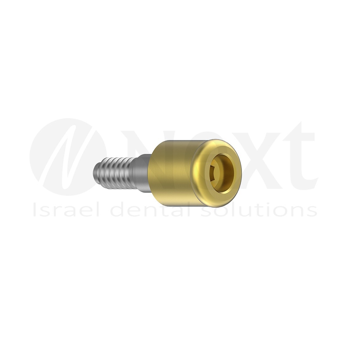 LOTx2 Flat abutment 3 mm attachment internal hex Set