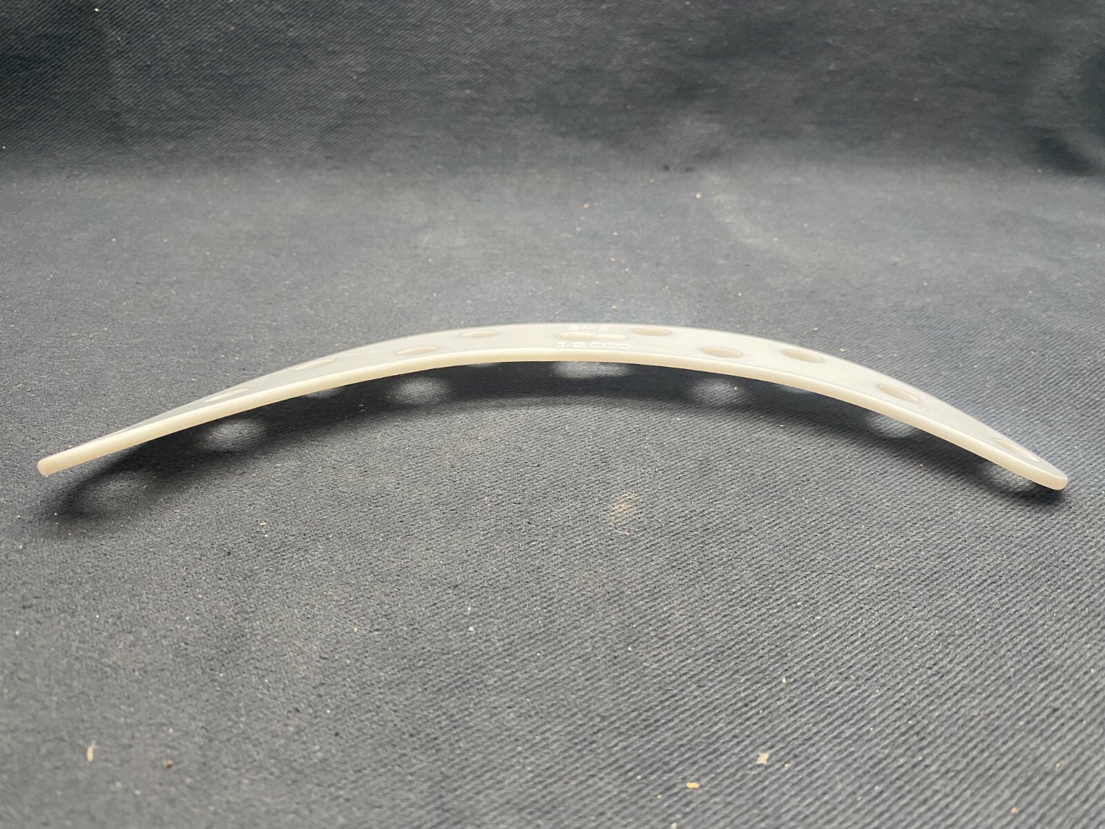 SMS PTFE Stirrer Blade Banana Shape 10mm w/ Holes Fits 12000mL Flasks