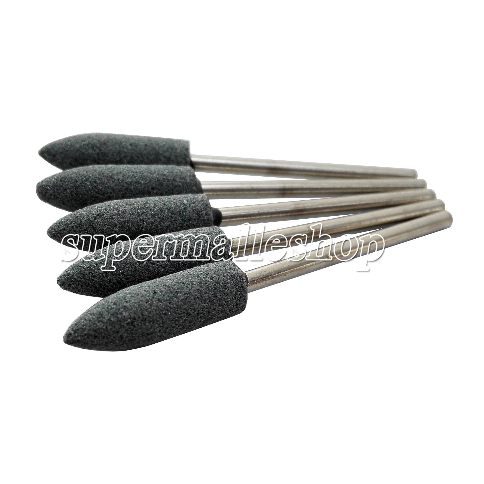 30 Pcs #13 Dental Lab Mounted Finishing Points Polishers Green Mounted Stones SM