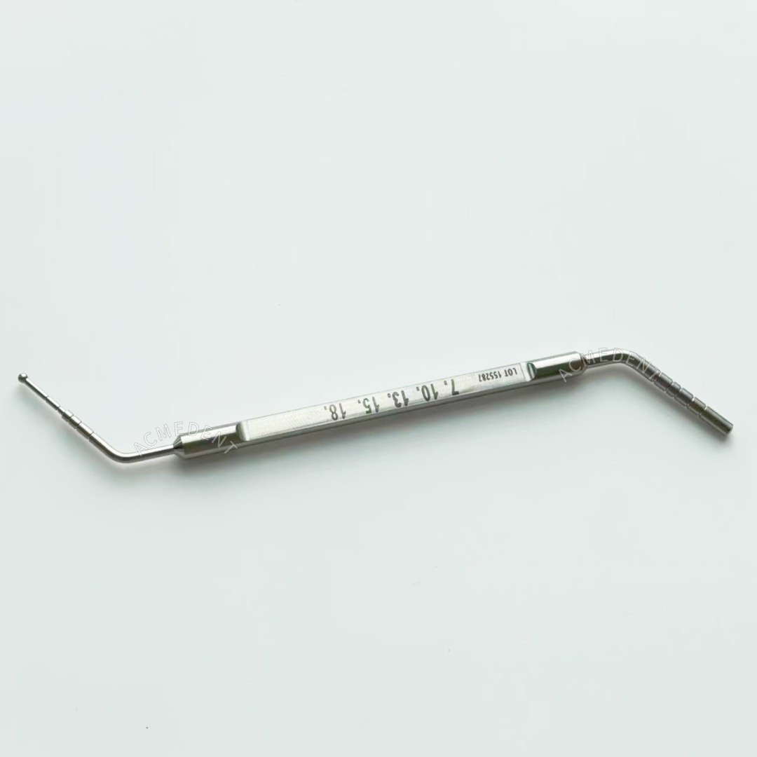 Drilling Hole Depth Probe Measuring Gauge Dental Implant Gingiva Height Measure