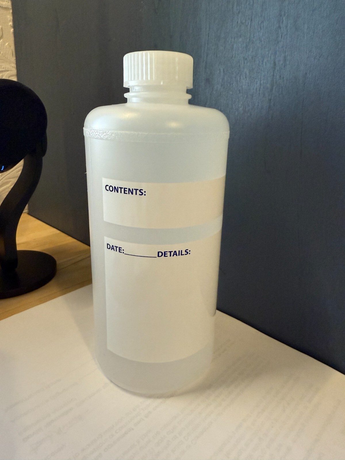 Lot of 19 New Bel-Art POLYETHYLENE BOTTLES WRITE ON LABEL 1000cc, 32oz NEW