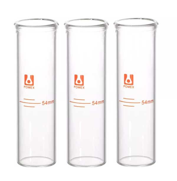 Lab Glassware High-Quality 120mm*34mm Borosilicate Glass Pour Point Test Tube