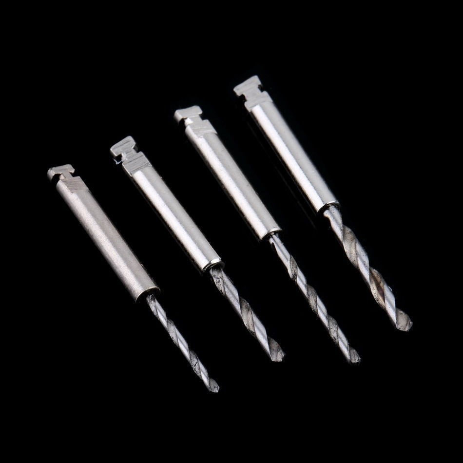 Dental Fiber Post Glass Quartz Endo Screw Root Canal Pins Reamer 1.2/1.4/1.6/1.8