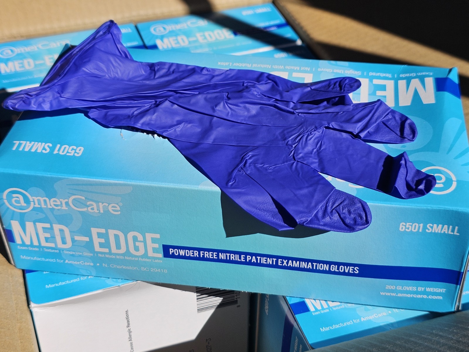 Powder Free Nitrile Medical Exam Gloves – Pack of 200, Size SMALL