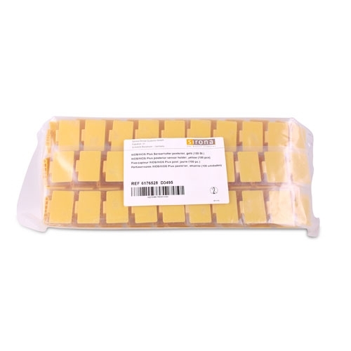 Sirona XIOS PLUS 100 Intraoral Sensor Holder Tabs Yellow Posterior 6176528