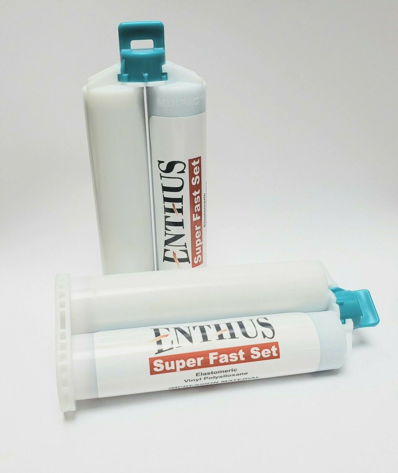 ENTHUS VPS BITE REGISTRATION MATERIAL SUPER FAST SET 1 X 50ML CARTRIDGES DENTAL