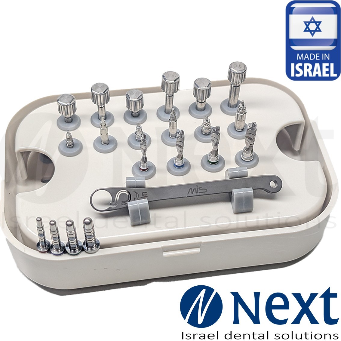 MIS C1 Implant insert screw diver key tool full set ratchet drill body try in
