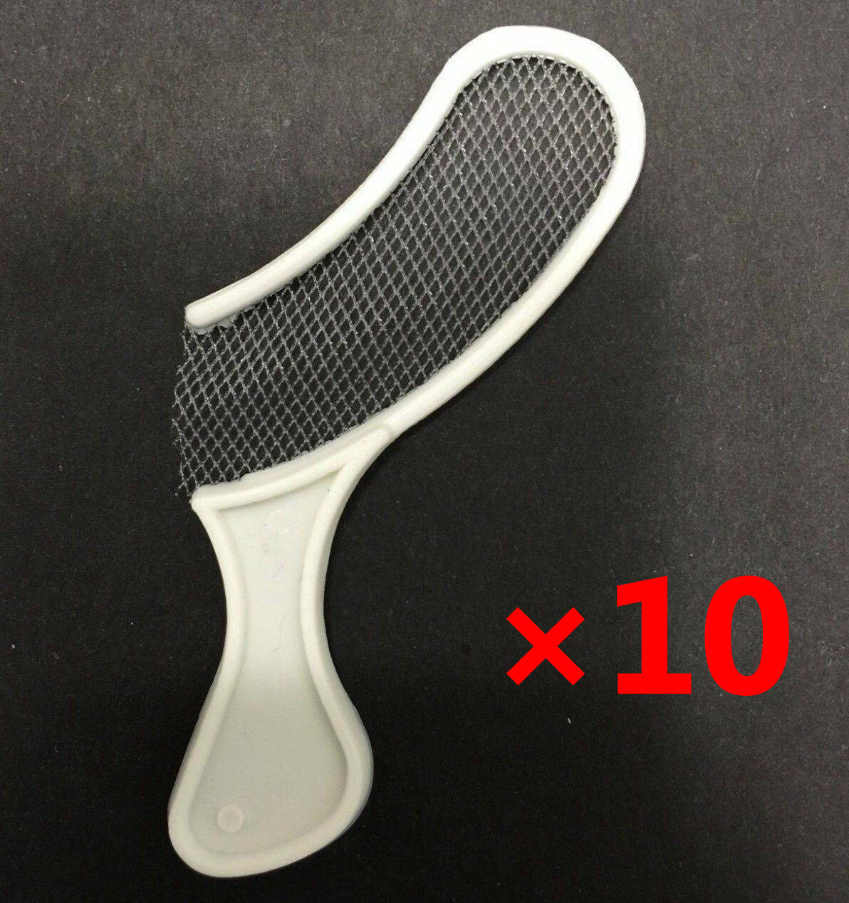 10 Pcs Dental Bite Registration Disposable Impression Triple Trays Sideless USA