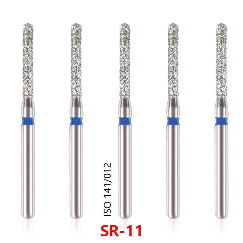 Dental Diamond FG High Speed Burs for Teeth Polishing 1.6mm 50PC/BAG SR-11/12/13