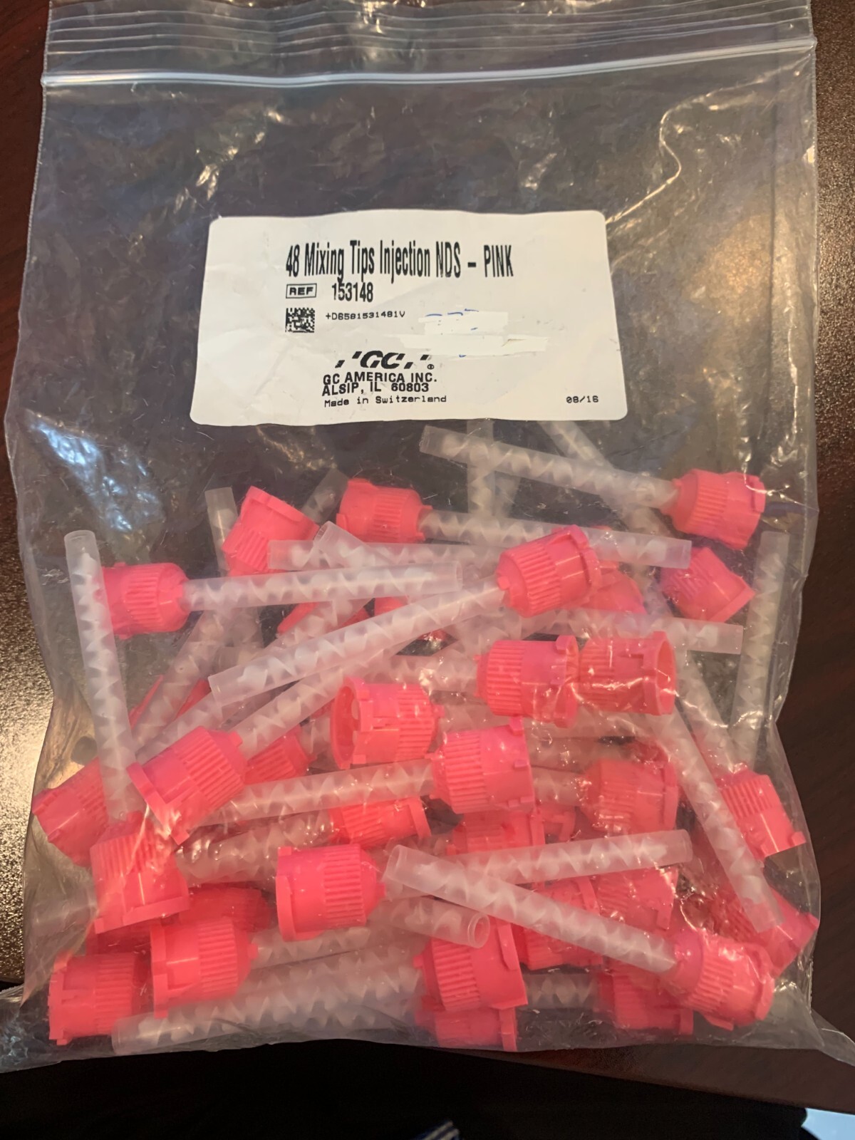 GC America Mixing Tips – Pink – 48/PK – Free Shipping!