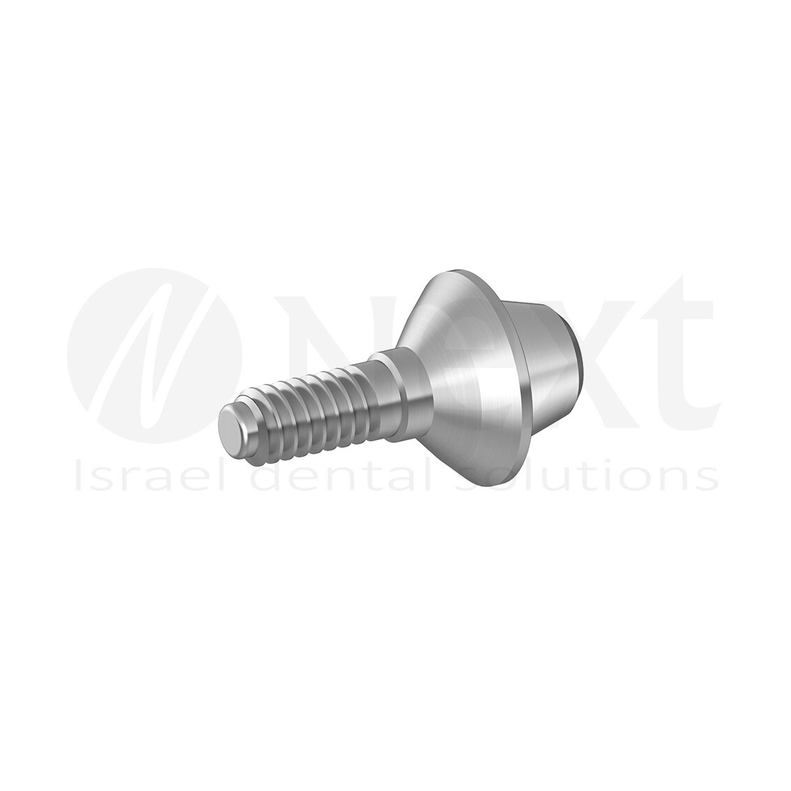 LOTx10 Straight Multi Unit 1 mm plastic sleeve screw abutment