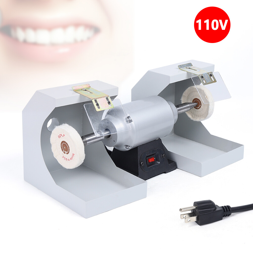 Dental Polishing Lathe Machine Polish Grinder Lab Equipment Polisher 3000Rpm