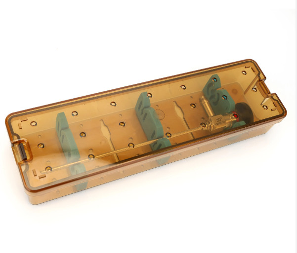 PPSU Sterilization Box Autoclave Case for ENT Laparoscope CystoscopeHysteroscope