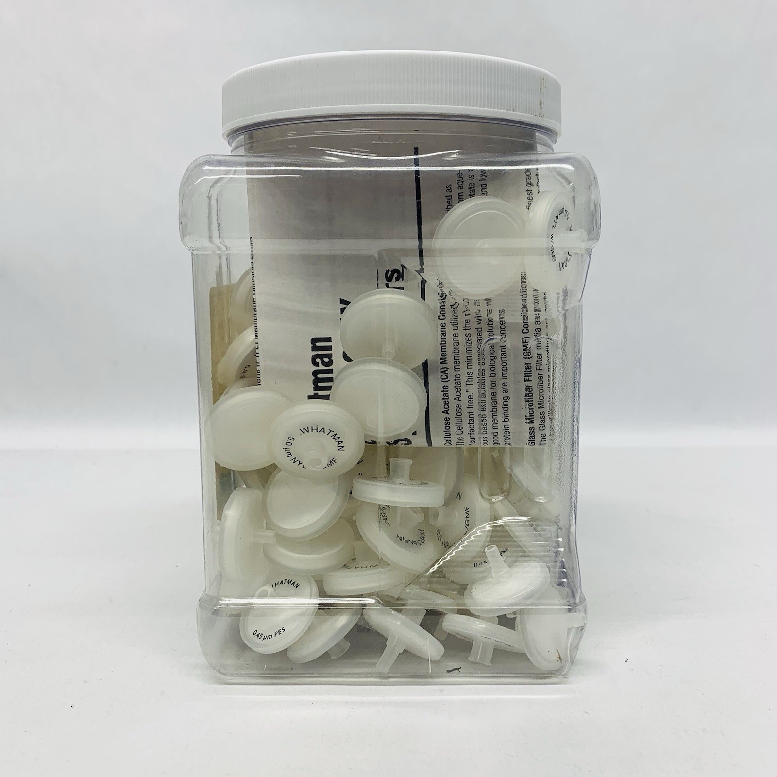 🔥✅ 200 Whatman Syringe Filter Polypropylene Puradisc .45um Pore 25mm Diameter