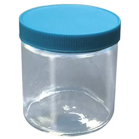 Bottle, Wide Mouth, 76Mm H, 2 Oz., Pk24 (Formerly Lab Safety Supply), 52Ka05