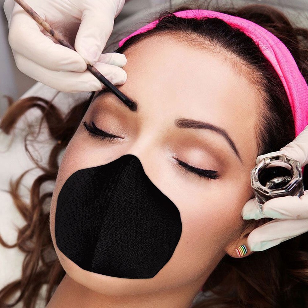 NEW! SPIDER TECH SPA MASK – BLACK – 50 MASKS STRAPLESS MASK