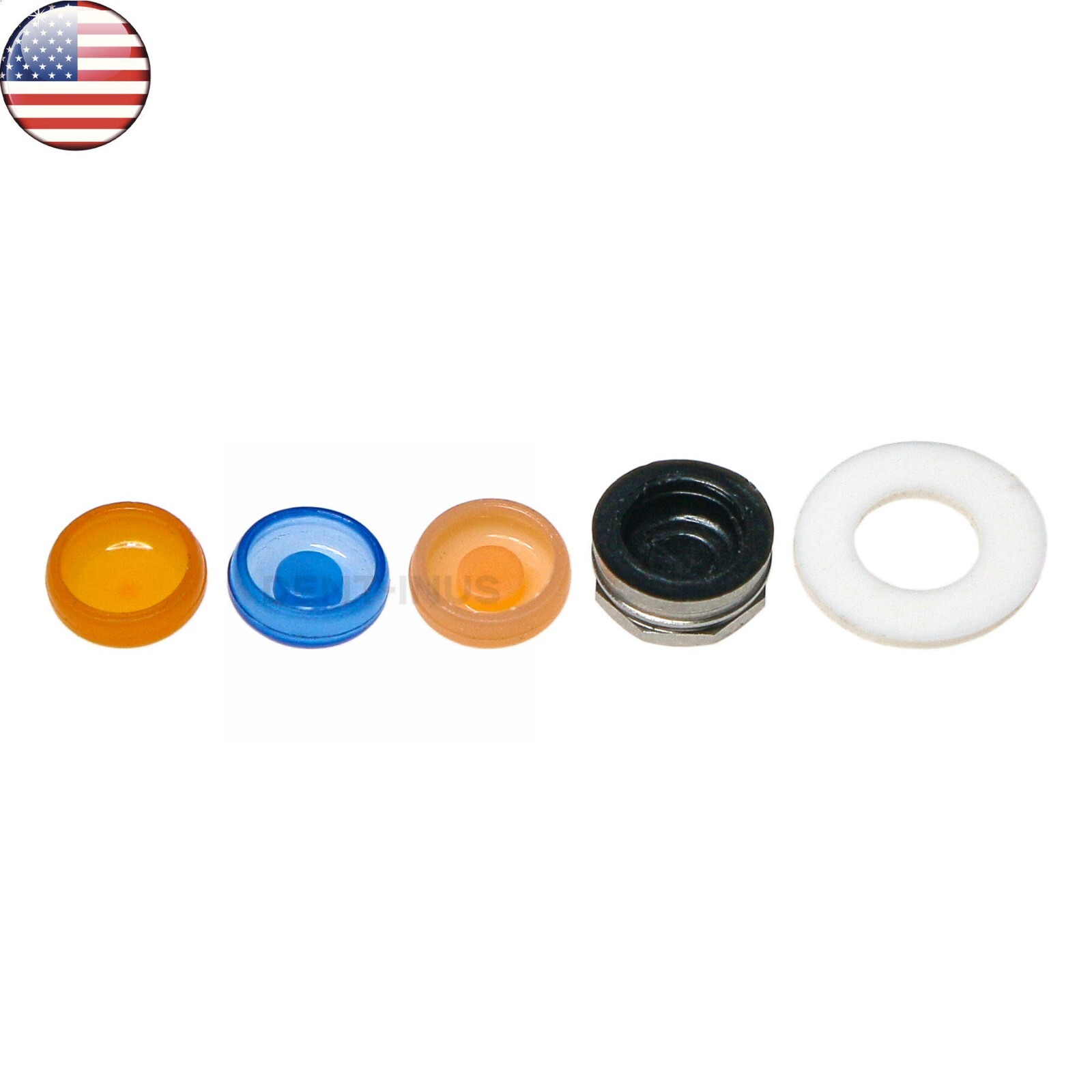 5Set Dental Universal Retention Inserts For Zest Locator Overdenture Male Caps