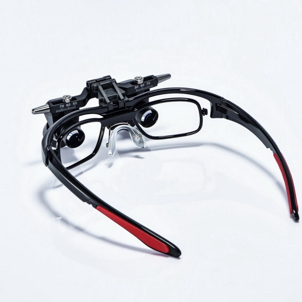 5.0 X Dental Ergo Loupes Medical Surgical Magnifier Binocular LED Head Light