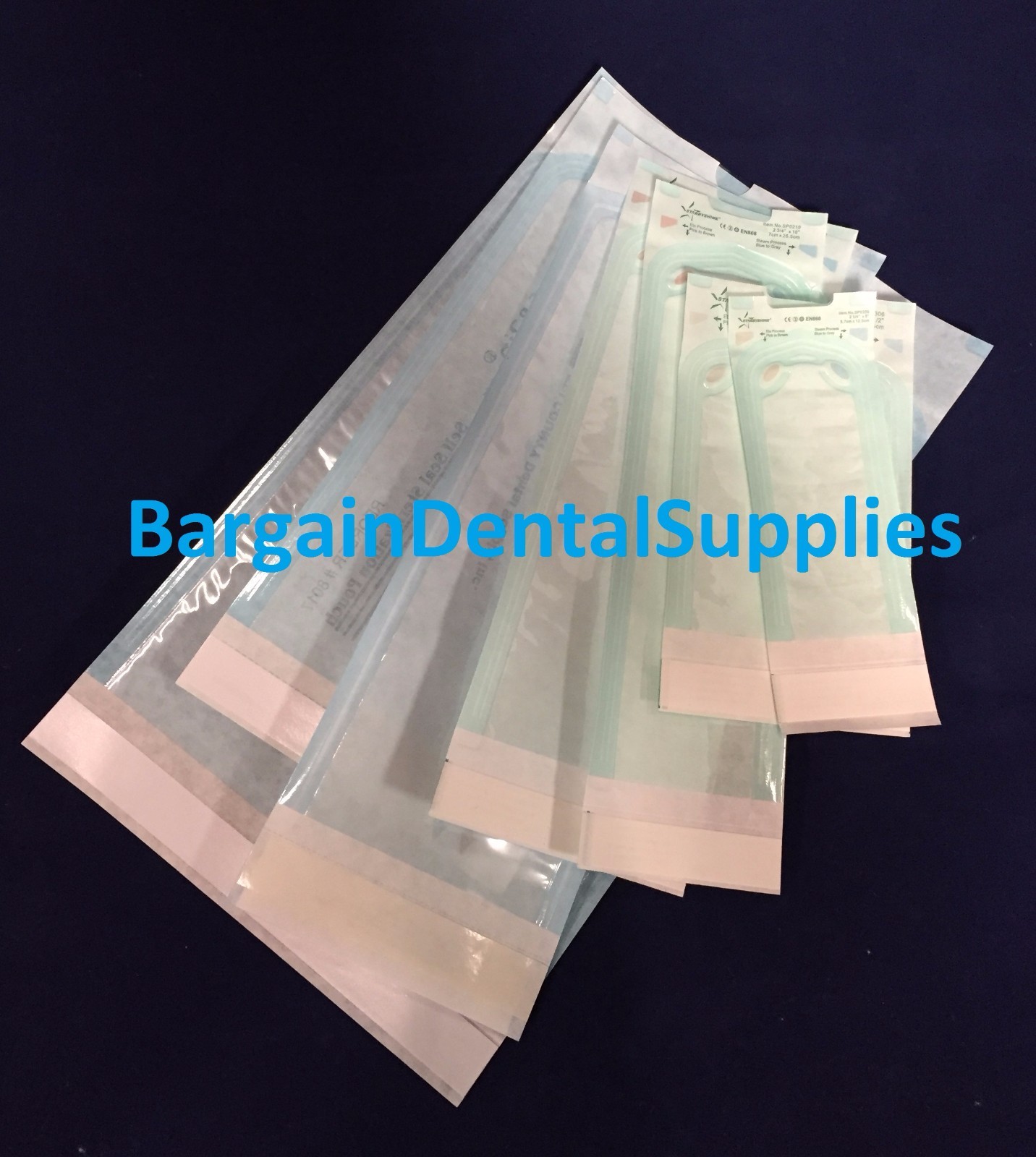 9600 Pcs Self-Sealing Sterilization Pouch QUATRO Indicators 3.5″x 6.5″