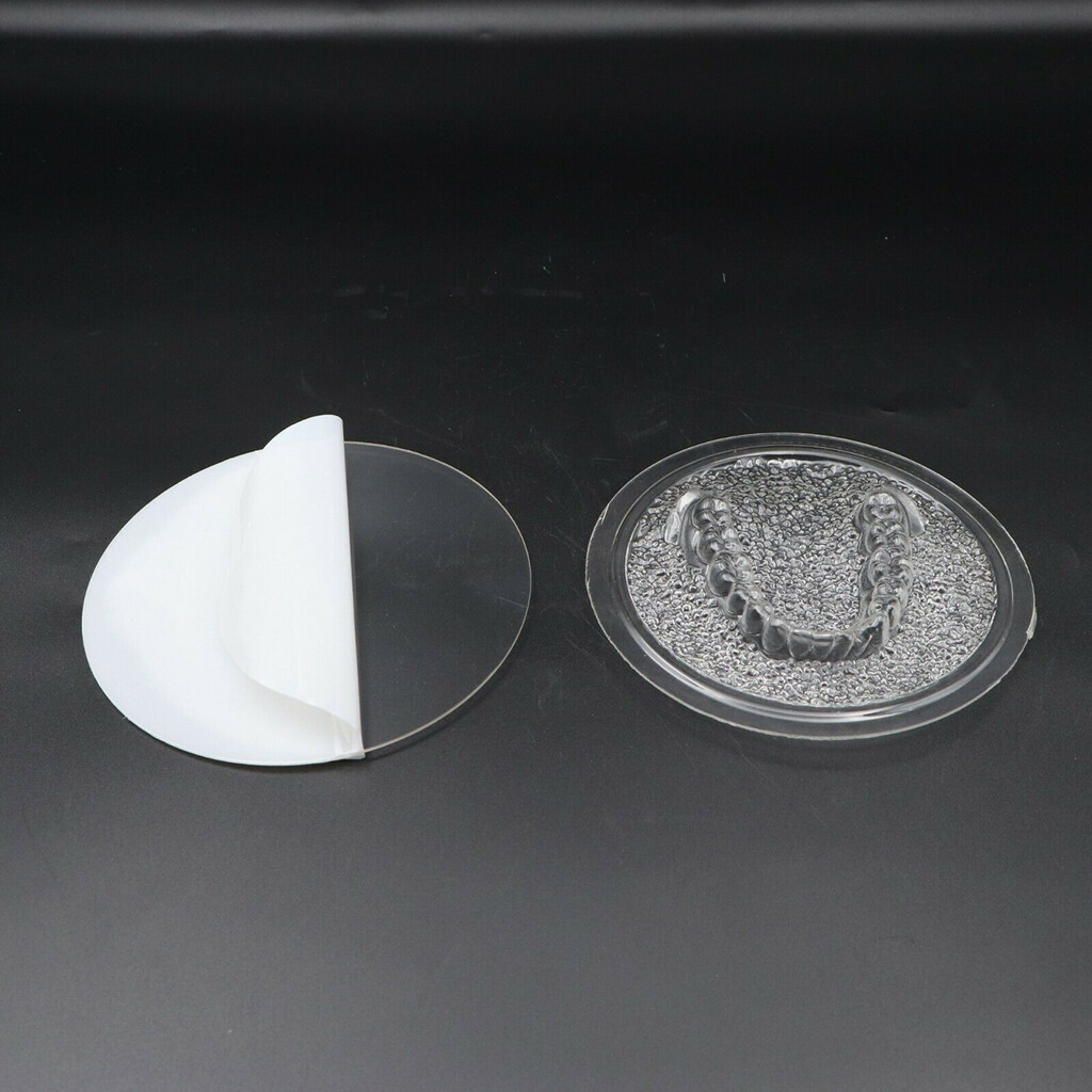 Dental Thermoforming Material Round Soft Vacuum Forming Splint Sheet 1.0mm USA