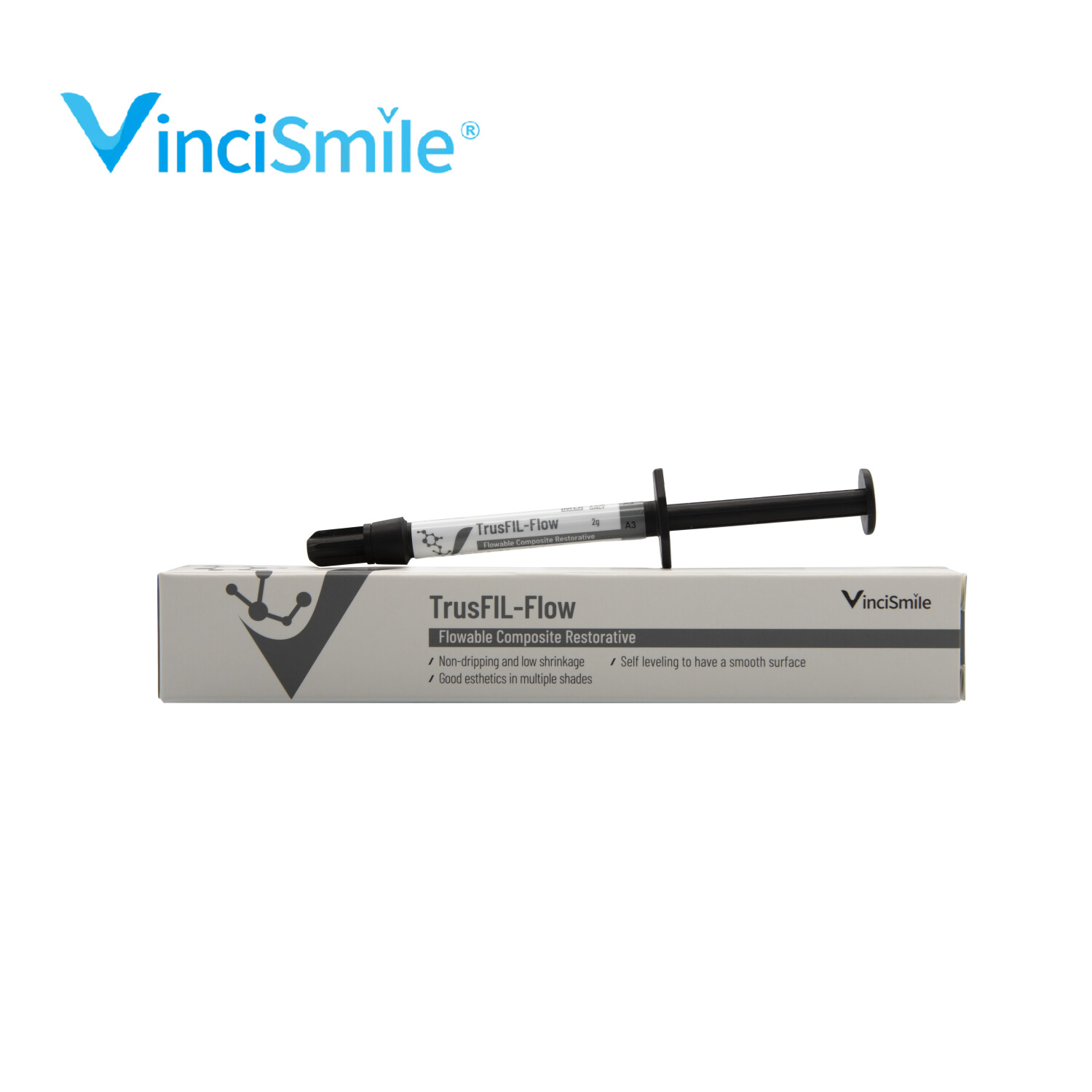 Premium Flowable Composite Dental Resin Cure, Low Viscosity Resin Teeth Glue