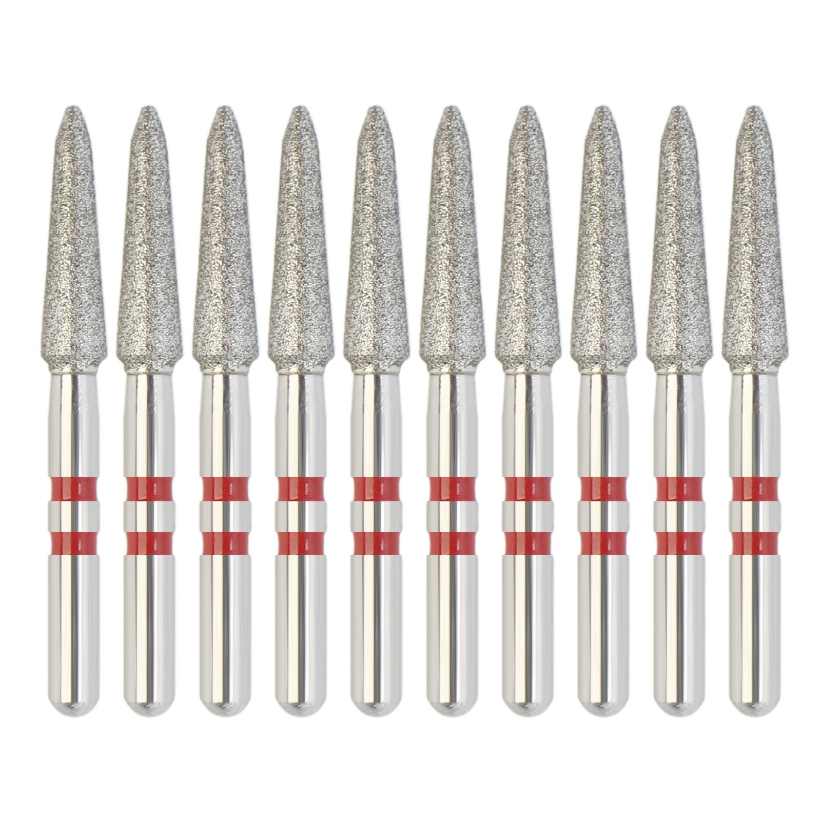Zirconia Diamonds Burs FG Modified Chamfer Fine Grit Z878K/021F Two Stripper