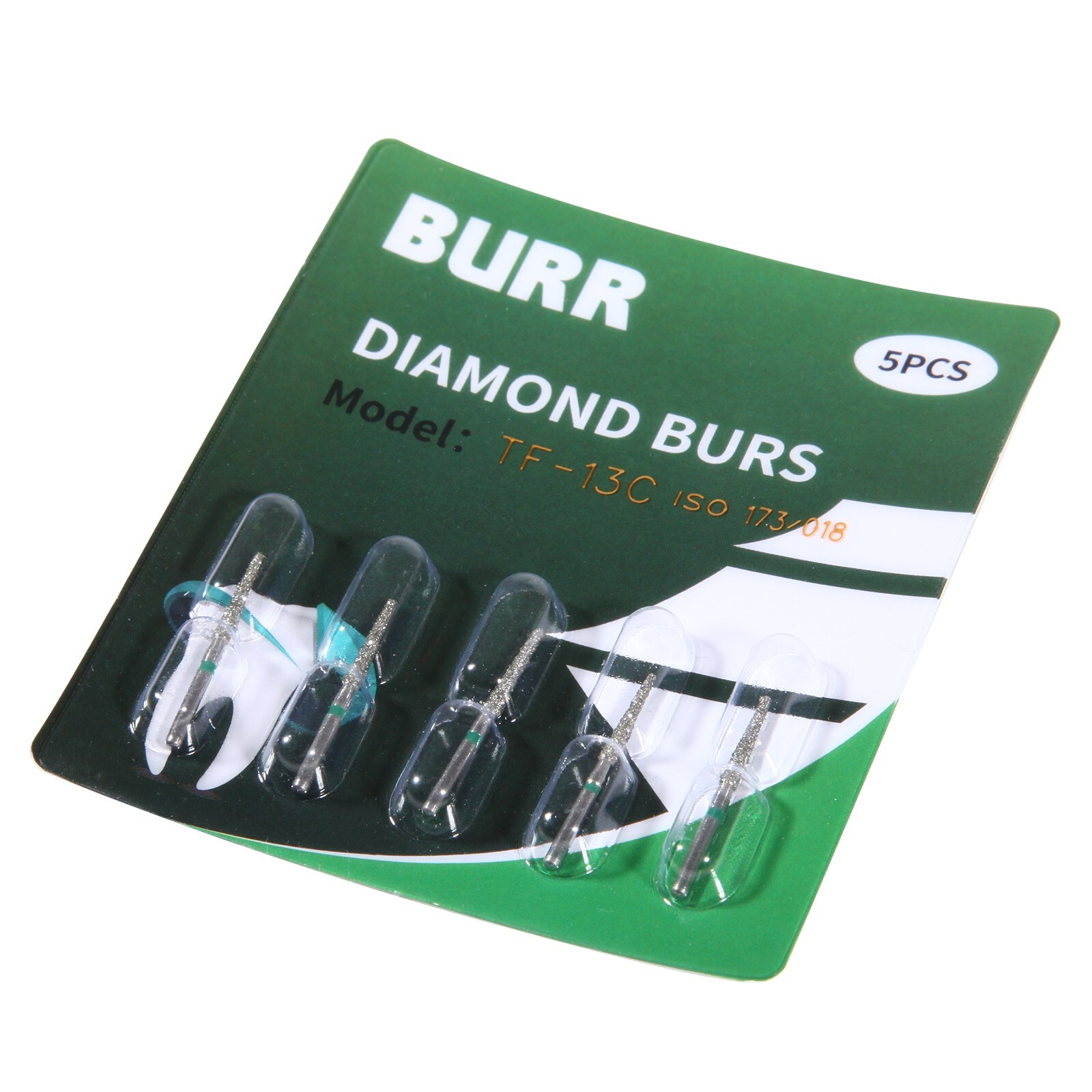 100pcs Dental Turbine Diamond Burs FG For High Speed Handpiece TF-13C 20 Boxes