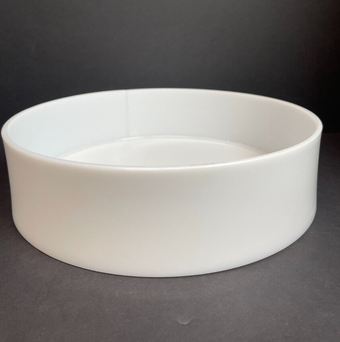 Dynalon Round Tray HDPE 12 in. Diameter 3 in. Height Total of 2 Trays