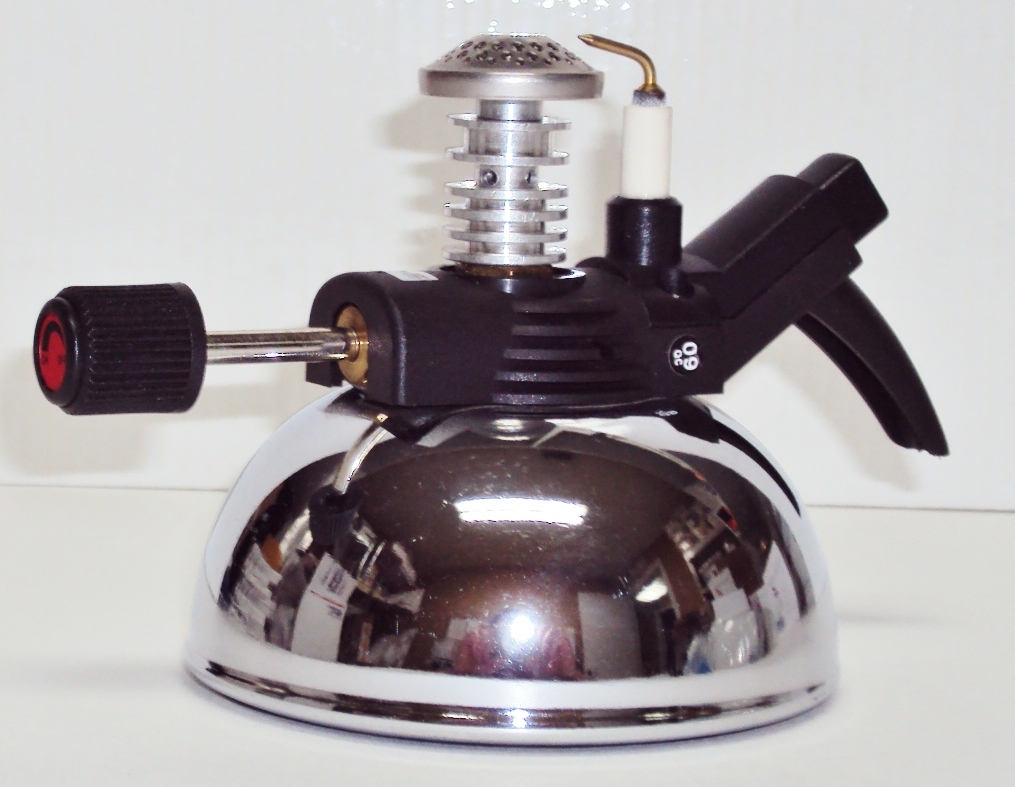 Butane Micro Torch round Dental Laboratory Jewelry Portable No Gas Lines Needed